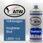 Preview: Volkswagen, Kingfisher Blue, LB5D / L4: 400ml Sprühdose, von ATW Autoteile West.